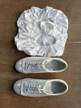 Maison Martin Margiela White and Light Gray Women's Sneakers